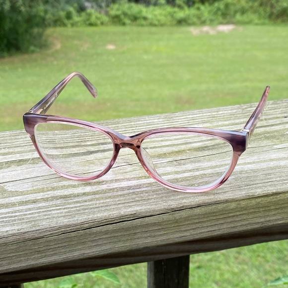 Banana Republic glasses frames Vale Mauve pink translucent 50[]15 135 - Picture 3 of 14